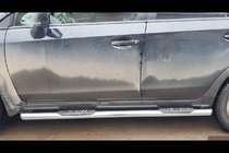 Subaru XV 2011-2017 гг. Боковые трубы BB002 (2 шт., нержавейка) фото 2