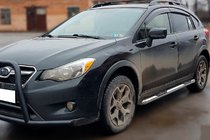 Subaru XV 2011-2017 гг. Боковые трубы BB002 (2 шт., нержавейка) фото 1
