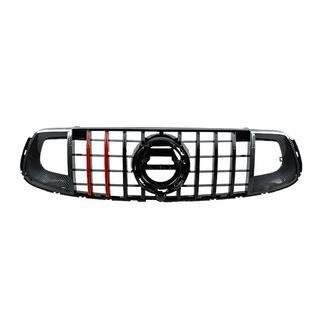 Передняя решетка GT Panamericana GT-R (для GLC 43 AMG/GLC 63 AMG/AMG-Line 2019-2022) Mercedes GLC coupe C253 2016-2023 гг. фото 4