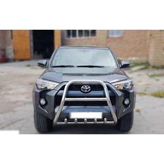 Кенгурятник F1-50 (2014-2024, Нержавейка) Toyota 4Runner 2009-2024 гг. фото 1