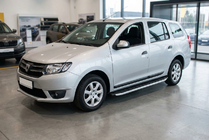 Dacia Logan MCV 2013-2020 гг. Боковые пороги Fulmond (2 шт., Алюминий) фото 1