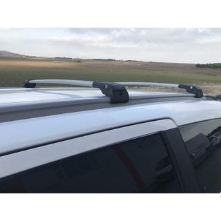 Багажник (поперечины) на интегрированные рейлинги с замком WingCarrier V2 (2 шт) Renault Lodgy 2013-2022 гг. фото 1