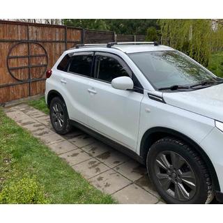 Багажник (поперечины) на интегрированные рейлинги с замком WingCarrier V2 (2 шт) Suzuki Vitara 2015- гг. фото 2
