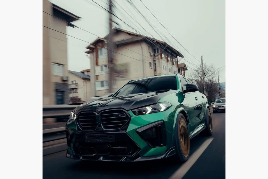 BMW X6 G06 2019–2027 гг. Комплект обвеса для X6M F96 LRT-Design Carbon (2023+) Фото 5