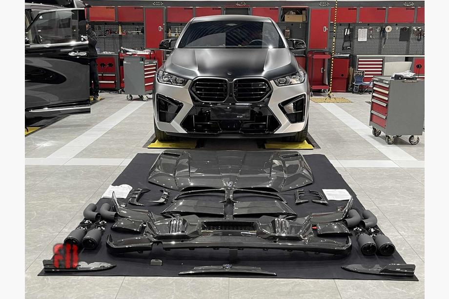 BMW X6 G06 2019–2027 гг. Комплект обвеса для X6M F96 LRT-Design Carbon (2023+) Фото 1