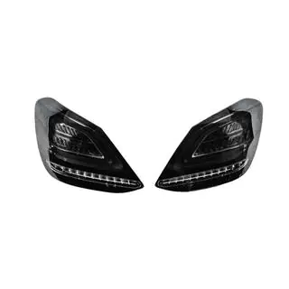Задние фонари BlackEdition V2 (2 шт) Mercedes C-class W205 2014-2021 гг. фото 2
