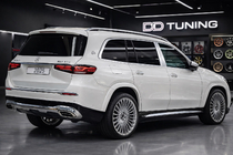 Mercedes GLS X167 2019- гг. Задний бампер с диффузором Maybach GLS600 (2025-Design) фото 1