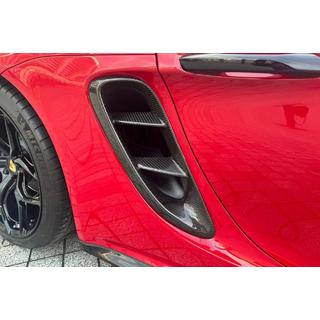 Накладки на задние крылья (для GT4, карбон) фото 2