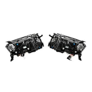 Передние фары (Китай, без функционала) Toyota Land Cruiser 300 2021- гг. фото 3