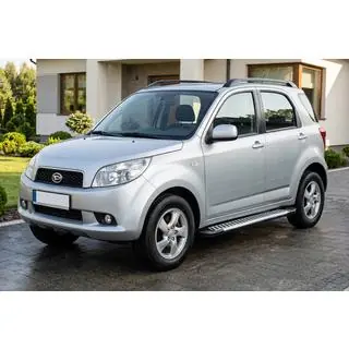 Боковые Подножки Line (2 шт., Алюминий) Daihatsu Terios 2006-2017 гг. фото 1