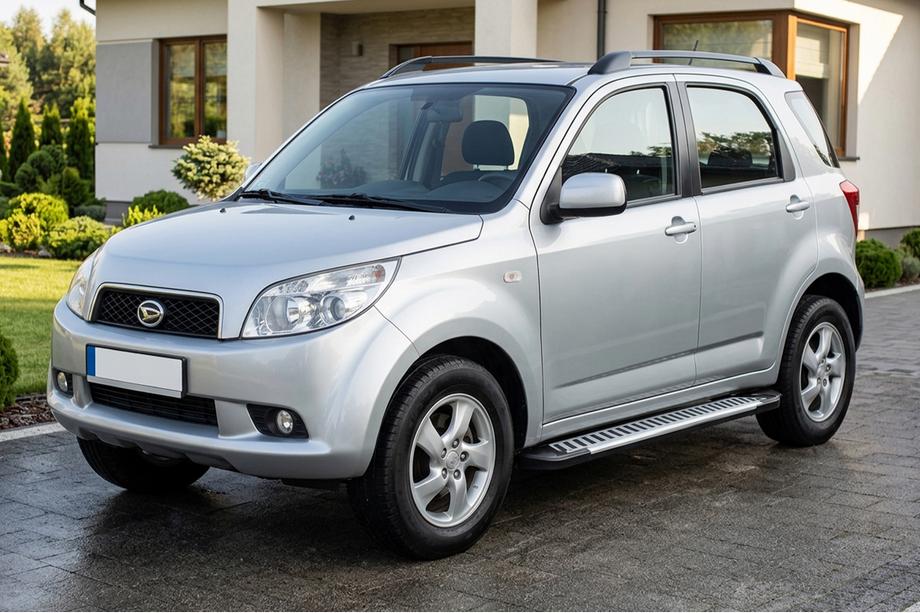 Daihatsu Terios 2006-2017 гг. Боковые Подножки Line (2 шт., Алюминий) Image