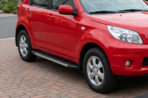 Daihatsu Terios 2006-2017 гг. Боковые Подножки Duru (2 шт., Алюминий) фото 1