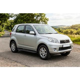 Боковые пороги Bosphorus Black (2 шт., алюминий) Daihatsu Terios 2006-2017 гг. фото 1
