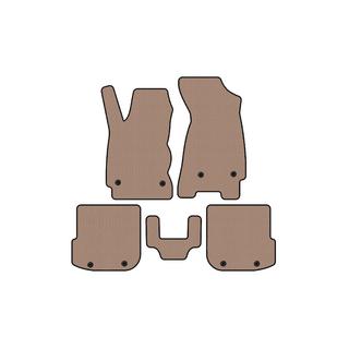 Резиновые коврики Carsuit (Sedan, бежевые) Audi A4 B5 1994–2001 гг. фото 1