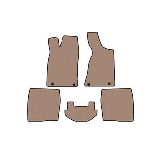 Резиновые коврики Carsuit (1987-1991, Sedan, бежевые) Audi 80/90 1987-1996 гг. фото 1