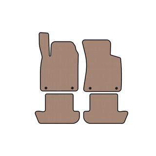 Резиновые коврики Carsuit (Купе, бежевые) Audi ТТ 1998-2006 гг. фото 1