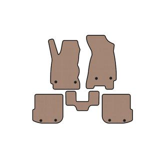 Резиновые коврики Carsuit (Avant, бежевые) Audi A4 B5 1994–2001 гг. фото 1