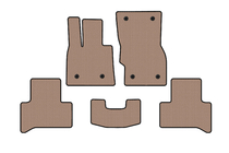 Alfa Romeo Stelvio 2016- гг. Резиновые Коврики Carsuit (Бежевые) фото 1