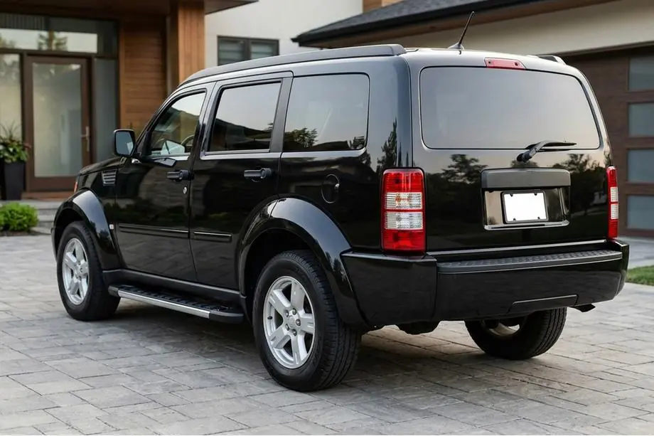 Dodge Nitro 2006-2011 гг. Боковые пороги RedLine V1 (2 шт., алюминий) Image