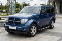 Dodge Nitro 2006-2011 гг. Боковые Подножки Duru (2 шт., Алюминий) фото 1