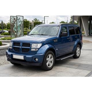 Боковые Подножки Duru (2 шт., Алюминий) Dodge Nitro 2006-2011 гг. фото 1