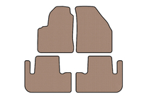 Chevrolet Tacuma/Rezzo 2000-2008 гг. Резиновые Коврики Carsuit (Бежевые) фото 1