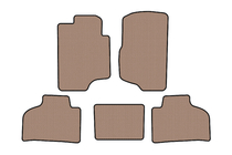 Chevrolet Silverado 2007-2013 гг. Резиновые Коврики Carsuit (Бежевые) фото 1