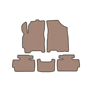 Резиновые Коврики Carsuit (Бежевые)