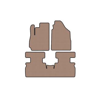 Резиновые коврики Carsuit (2 ряда, бежевые) Jetour X70 2018- гг. фото 1