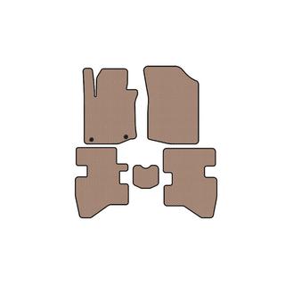 Резиновые Коврики Carsuit (HB, Бежевые) Citroen C-1 2005-2014 гг. фото 1