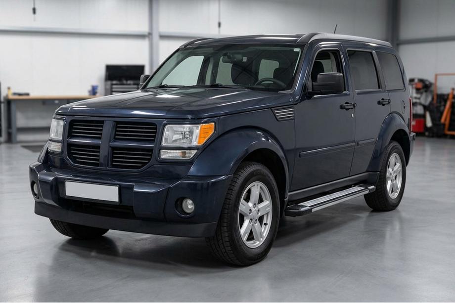 Dodge Nitro 2006-2011 гг. Боковые Подножки Rainbow (2 шт., Алюминий) Image