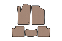 Citroen Berlingo 1996-2008 гг. Резиновые Коврики Carsuit (Бежевые) фото 1