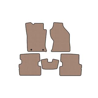 Резиновые коврики Carsuit (2001-2005, SW, бежевые) Ford Focus I 1998-2005 гг. фото 1