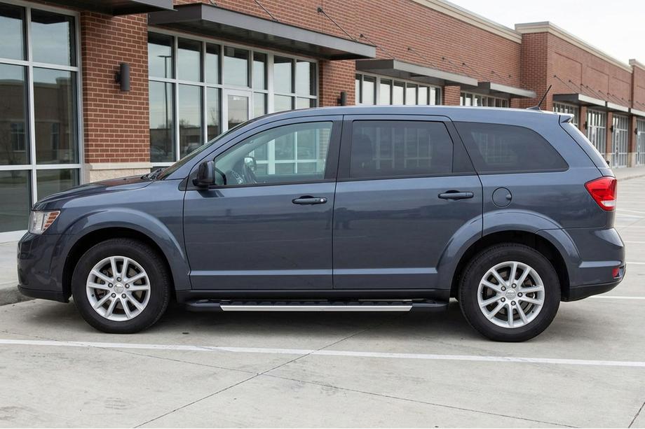Dodge Journey 2008-2020 гг. Боковые пороги RedLine V1 (2 шт., алюминий) Image
