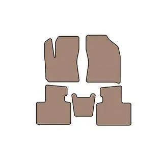 Резиновые Коврики Carsuit (Бежевые) фото 1
