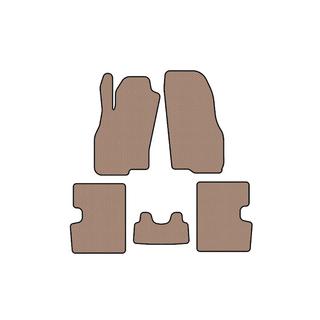 Резиновые Коврики Carsuit (HB, 5-дверный, До Рестайлинга, Бежевые) фото 1