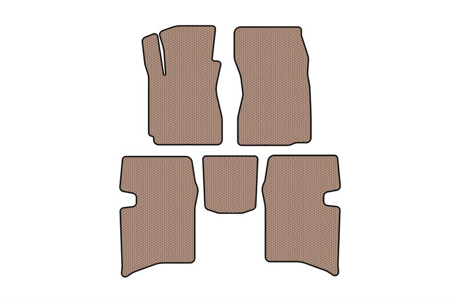 Geely MK 2006-2014 гг. Резиновые коврики Carsuit (SD, бежевые) Image