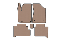 Geely GC-5 2010-2015 гг. Резиновые Коврики Carsuit (HB, Бежевые) фото 1