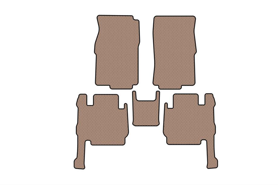 GreatWall Wingle 5 2006- гг. Резиновые Коврики Carsuit (Бежевые) Image