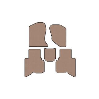 Резиновые коврики Carsuit (2010-2014, бежевые) фото 1