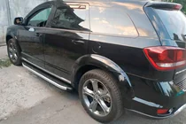 Dodge Journey 2008-2020 гг. Боковые Подножки Fullmond (2 шт., Алюминий) фото 10