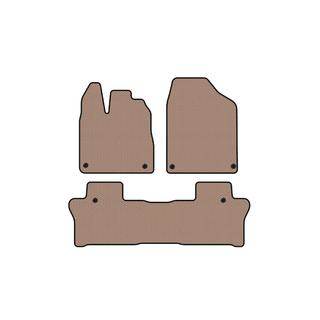 Резиновые коврики Carsuit (2 ряда, бежевые) фото 1