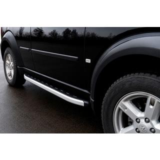 Боковые Подножки Fullmond (2 шт., Алюминий) Dodge Nitro 2006-2011 гг. фото 1