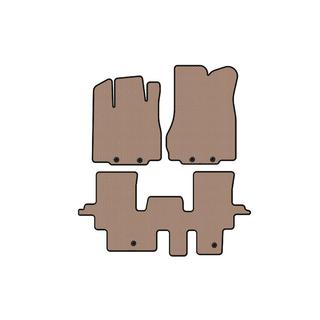 Резиновые коврики Carsuit (2 ряда, бежевые) фото 1