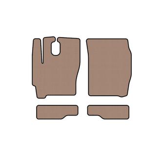Резиновые Коврики Carsuit (Бежевые) Iveco Eurocargo 2002-2008 гг. фото 1