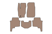 Jeep Commander 2005-2010 гг. Резиновые Коврики Carsuit (Бежевые) фото 1