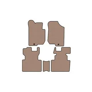 Резиновые коврики Carsuit (2006-2012, 2 ряда, 7-местный, бежевые) фото 1