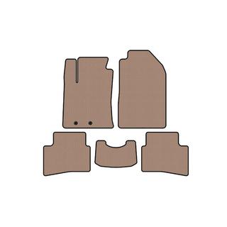 Резиновые коврики Carsuit (2017-2019, бежевые) фото 1