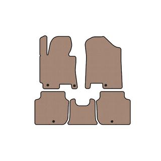 Резиновые коврики Carsuit (2012-2016, бежевые) фото 1