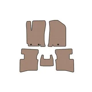 Резиновые Коврики Carsuit V2 (Бежевые) фото 1